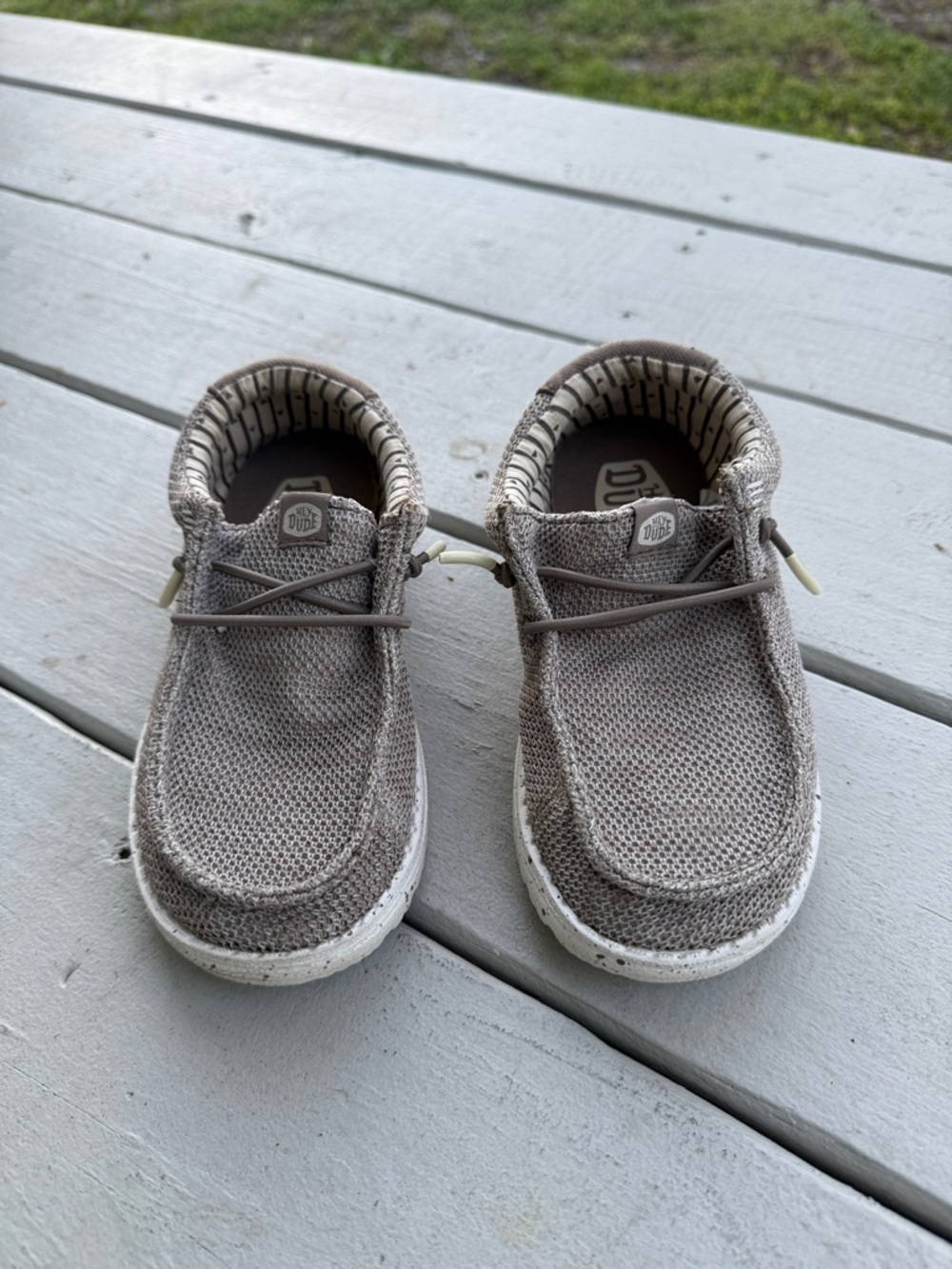 Little Boy’s Hey Dude Shoes